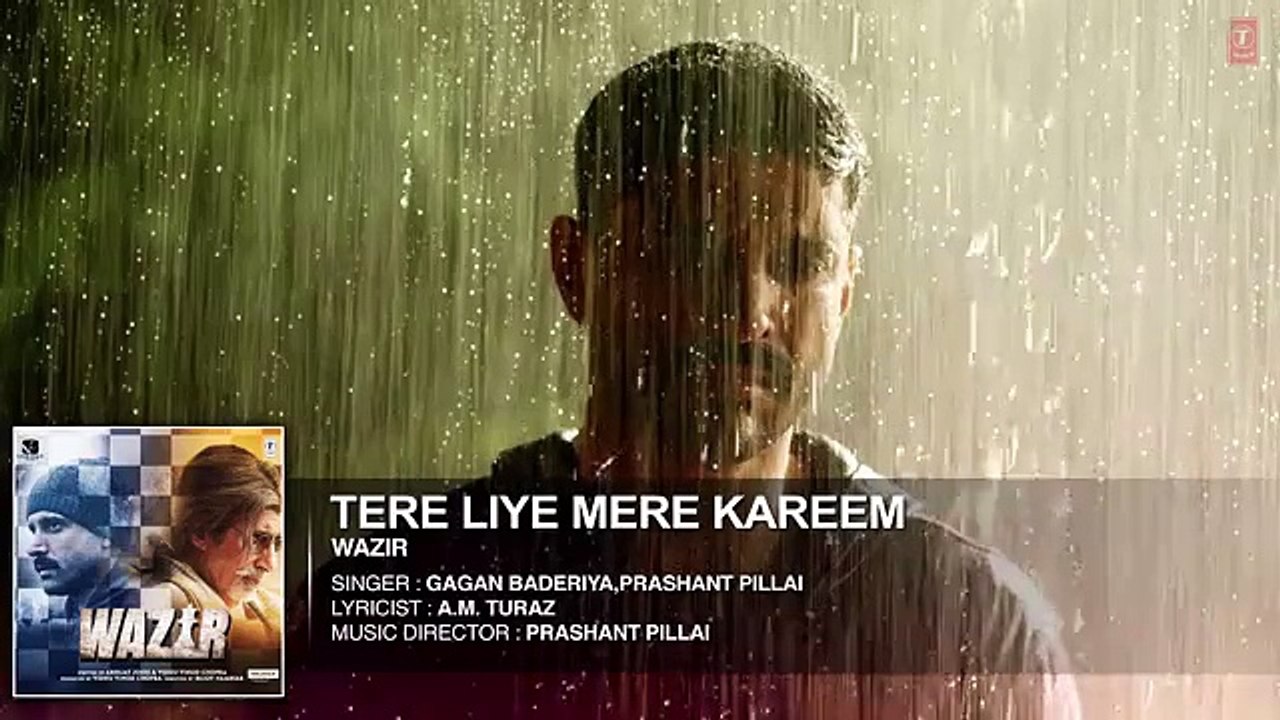 'TERE LIYE' Full Song (Audio) | Wazir | Farhan Akhtar, Amitabh Bachchan, Aditi Rao Hydari