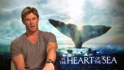 Chris Hemsworth talks dieting for In the Heart of the Sea