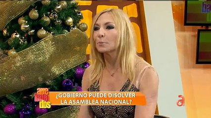 Mira lo que dijo María Conchita Alonso sobre las elecciones del 6D