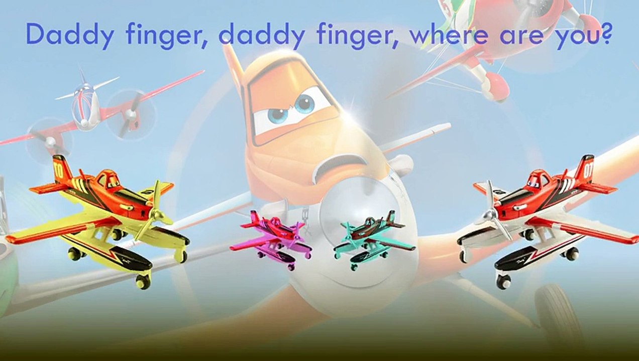 Disney Planes Toys Finger Family Song Daddy Finger Nursery Rhymes Full animated cartoon en