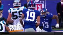 ESPN First Take - Odell Beckham Jr. Felt Threatened by Panthers Bats