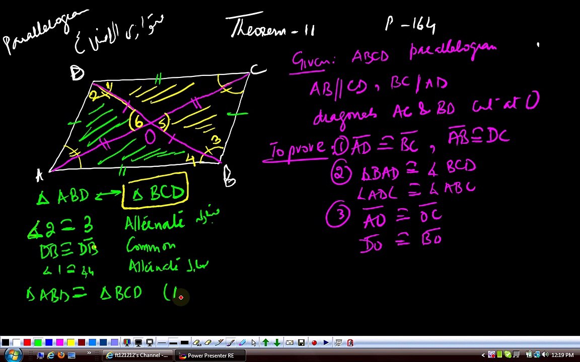 (G9 MTH AGD) Grade 9 Maths Unit 8, Theorem 11