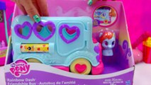 My Little Pony Baby Ponies Friendship Bus Car Ride to Fast Food Burger Drive Thru - Toy vi