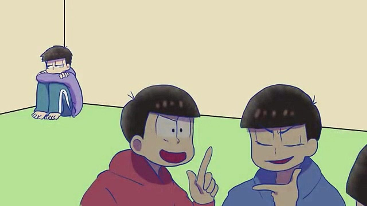 【手描き】一松で自傷無色【おそ松さん】