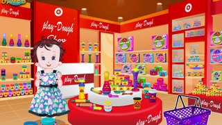 Baby Lisi Playdoh ice Cream Cakes - Baby Lisi Game for Kids - Dora the Explorer