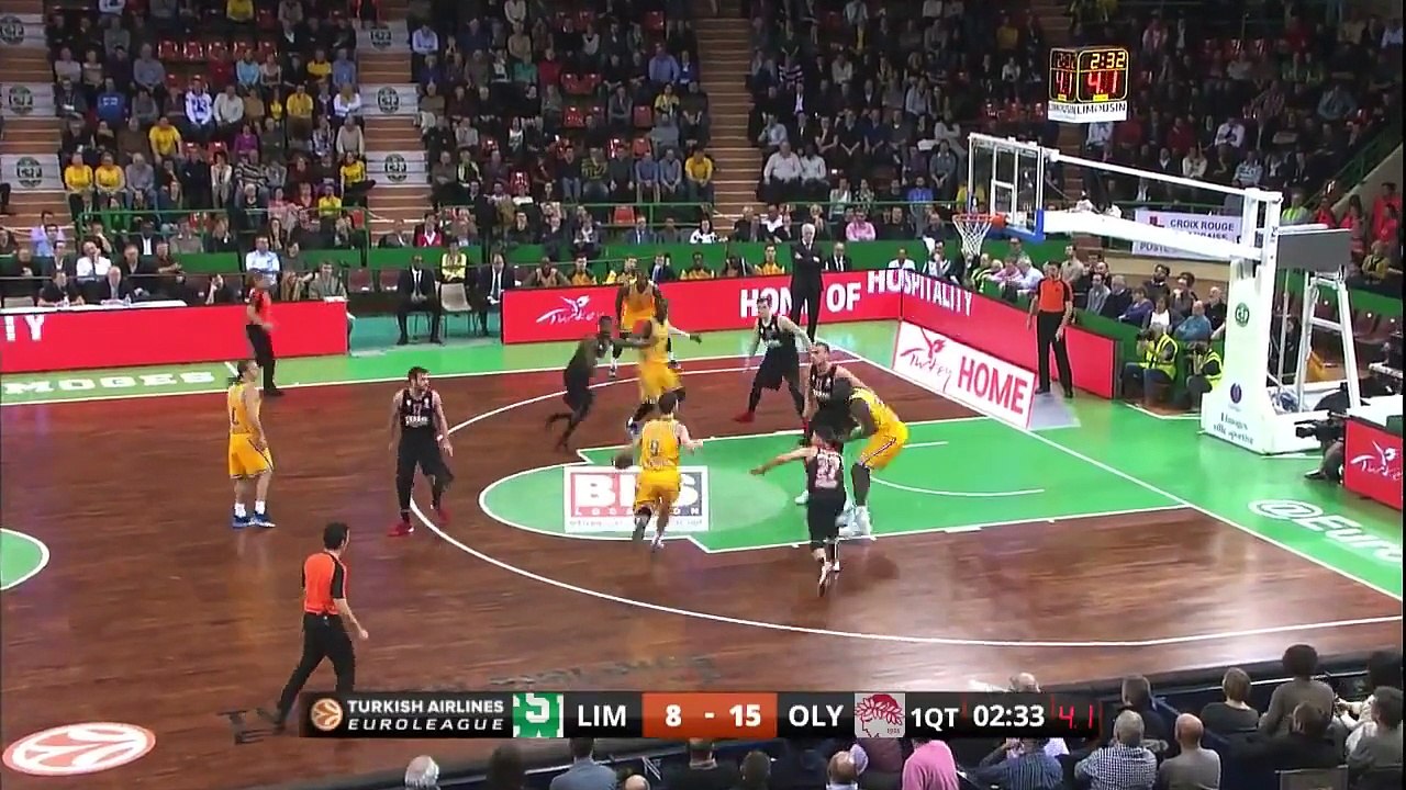 Highlights: Limoges CSP-Olympiacos Piraeus