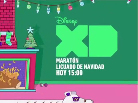 PROMO MARATÓN: LICUADO DE NAVIDAD (DICIEMBRE 2015) EN DISNEY XD - NUEVO LOGO