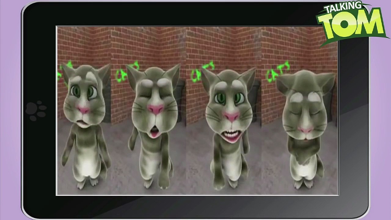 Poking and Prodding Talking Tom