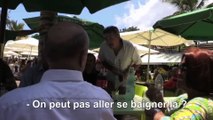 À la Réunion, entre deux rendez-vous de campagne aux primaires... Alain Juppé se jette à l'eau