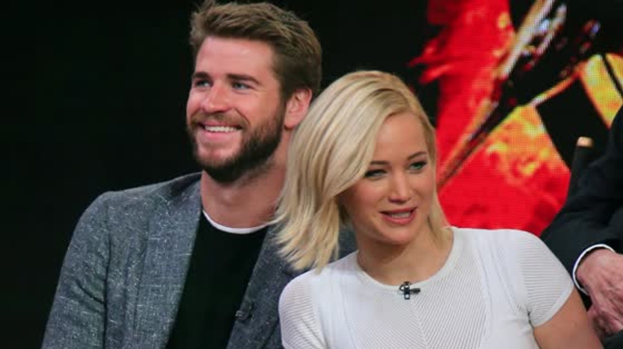 Jennifer Lawrence küsste Liam Hemsworth im wahren Leben