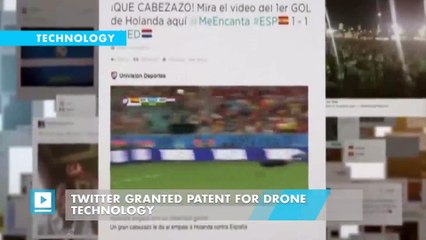 Twitter Granted Patent for Drone Technology