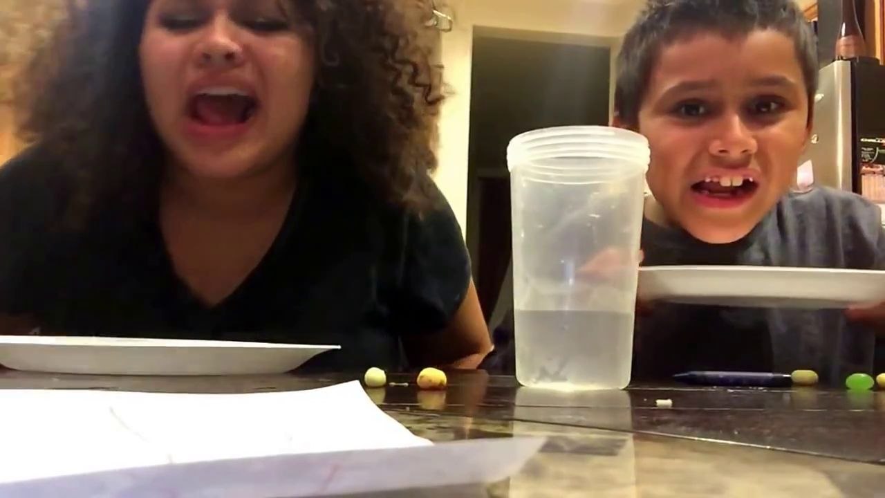 Bean Boozled Challenge Fail