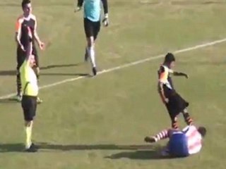 Turquie : Mehmet Degirmenc donne un coup de pied dans la tête de son adversaire