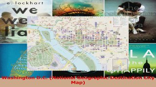 Washington DC National Geographic Destination City Map Download