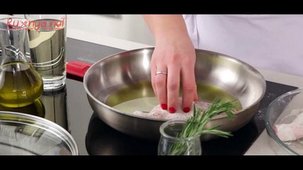 Цыпленок с розмарином - рецепт c видео