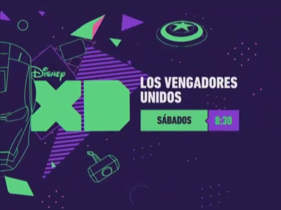 PROMO "LOS VENGADORES UNIDOS" (ÚLTIMOS EPISODIOS DE LA TEMPORADA - ENERO 2016) EN MARVEL UNIVERSE EN DISNEY XD
