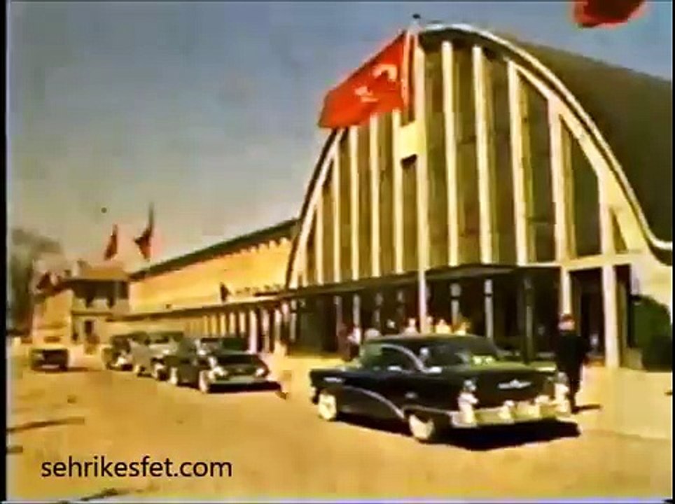 Eskişehir'in 1957 yılında çekilmiş görüntüleri