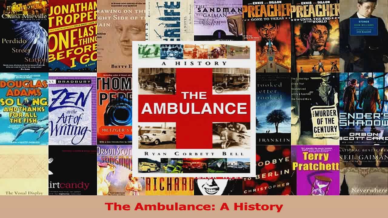 PDF Download  The Ambulance A History PDF Online