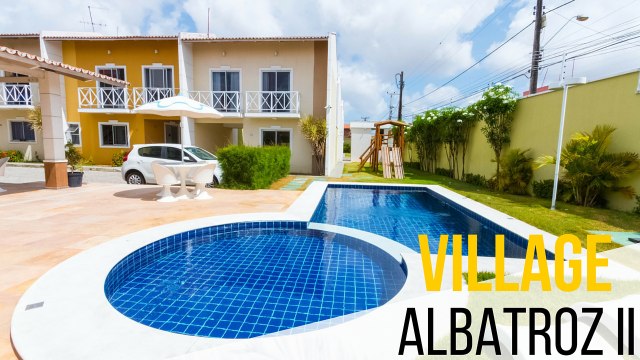 VILLAGE ALBATROZ II - CONDOMINIO FECHADO DE CASAS DUPLEX NA SERRINHA EM FORTALEZA CEARA-HD