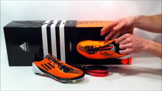 Adidas F50 Prime unboxing The new adizero 2011 Robben, Messi
