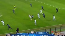 Felipe Melo Red Card Kungfu Kick Biglia | Inter Milan vs Lazio 1-2 | Serie A 20/12/2015