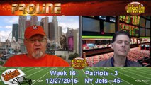 Pats/Jets, Packers/Cardinals NFL Preview   Free Pick, Dec. 27, 2015