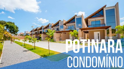 POTINARA - CONDOMINIO FECHADO DE CASAS DUPLEX NO EUSEBIO CEARA-HD