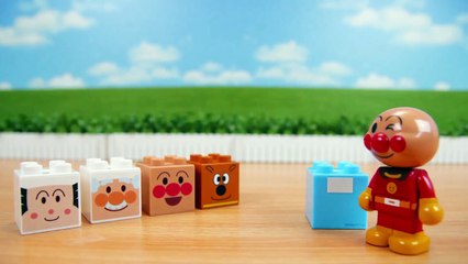 アンパンマンブロックラボ おもちゃアニメ❤Short Animation Matching Game!With Anpanman Blocks
