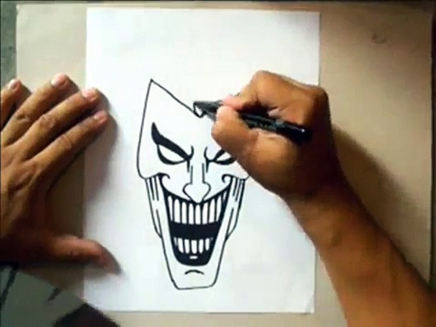 Featured image of post Face Joker Pencil Drawing Easy Paper does play a part