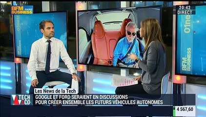 Les News de la Tech: Google et Ford devraient s'associer pour lancer une voiture autonome - 22/12