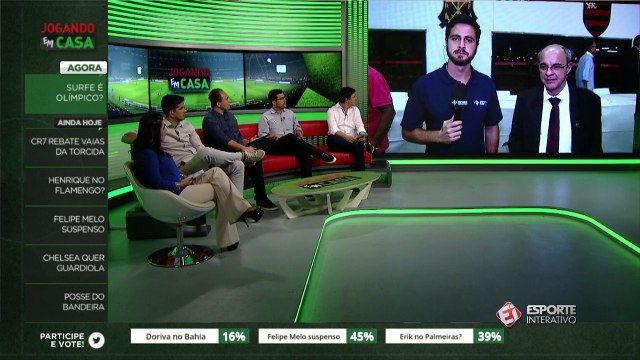 Presidente do Flamengo fala com exclusividade ao Jogando em Casa