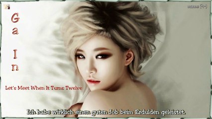 Gain - Let’s Meet When It Turns Twelve k-pop [german Sub]