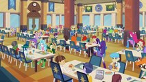 MLP: Equestria Girls Helping Twilight Win The Crown (Cafeteria Song) [HD]