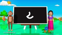 Learn writing Hindi Alphabet Consonants 3D Animation Hindi poems for children