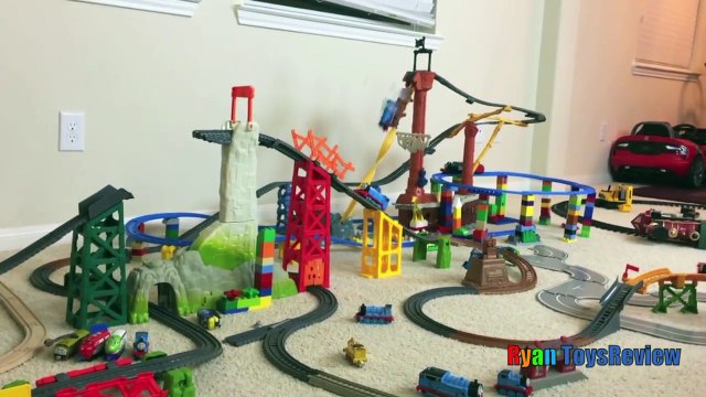 Thomas and Friends Trackmaster Shipwreck Rails Set Avalanche Escape Set trains toys Ryan T