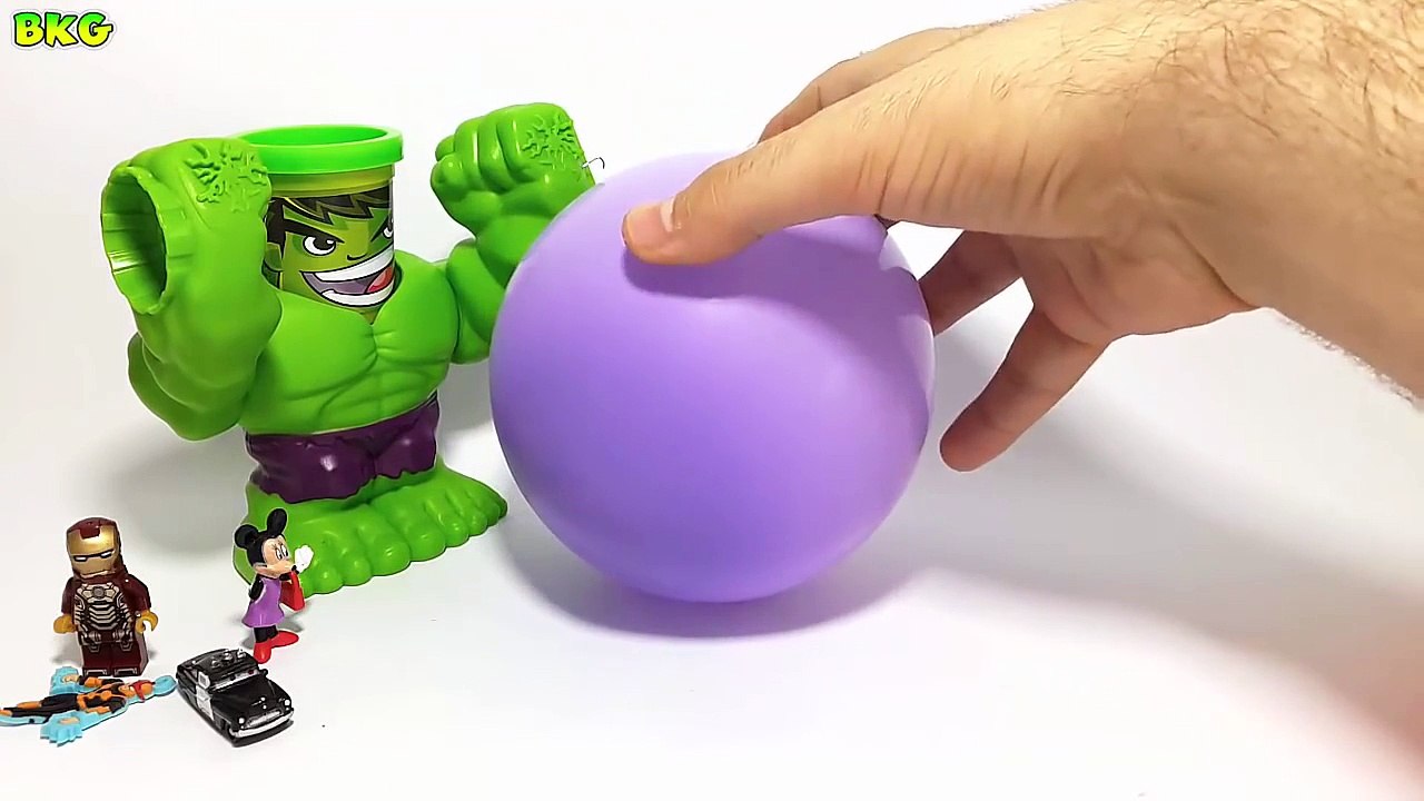 Giant Play Doh Dippin Dots Surprise Peppa Pig Minions Ninja Turtles Doraemon Spongebob San