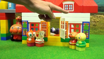 アンパンマンおもちゃ紹介 わいわいパン工場ブロック Anpanman Toy 장난감