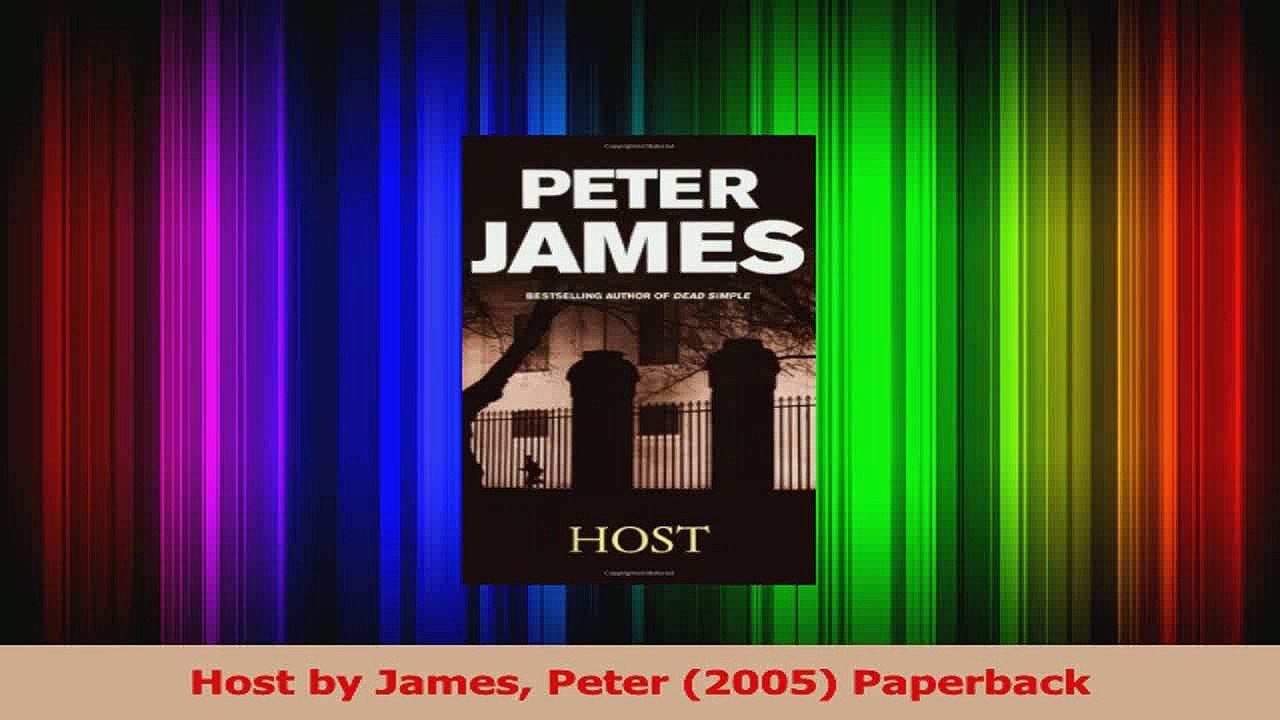 Host by James Peter 2005 Paperback Download