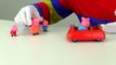 children's clowns Toy Car Clown Videos - Peppa Pig & Family - NEW CAR - Toys Collection