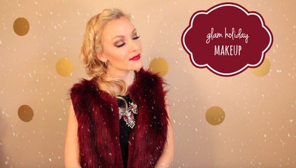 Festive Holiday Glam  | MissYarmosh