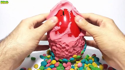 Скачать видео: dippin dots Giant Play Doh Dippin Dots Surprise Egg Frozen Mickey Mouse Spiderman Masha And Bear