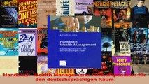 Download  Handbuch  Wealth Management Ein Kompendium für den deutschsprachigen Raum Ebook Online