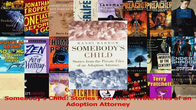 Somebodys Child Stories from the Private Files of an Adoption Attorney Download