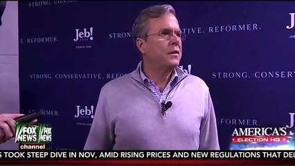 Jeb on Trump-Hillary schlong remark - this will enhance her victimology status
