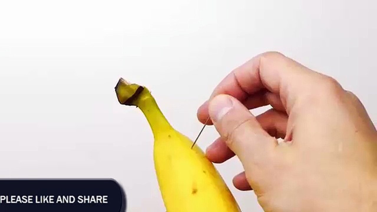 Sliced Banana Trick