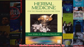 Herbal Medicine in Primary Care 2e