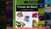 Flores de Bach Salud Holistica Spanish Edition