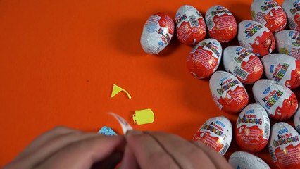 MONSTERS & PIRATES KINDER SURPRISE EGGS (unboxing)