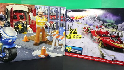 Imaginext & Hot Wheels Advent Calendar Merry Christmas Surprise Toys