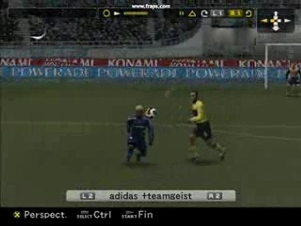 pes6 Amorti Frappe 20 m Cissé